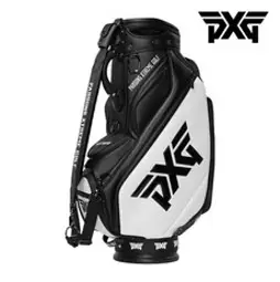 [당일배송] PXG 골프백 경량 카모 캐리 스탠드 캐디백 가방, 1.경량 캐리 스탠드백, 1.블랙