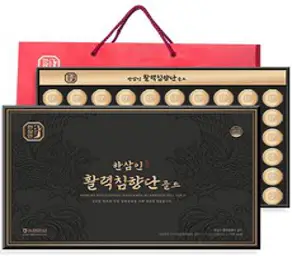 한삼인 활력침향단 골드 60환 침향20% + 쇼핑백, 225g, 1개