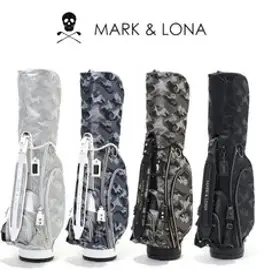 MARK&LONA 마크앤로나 골프가방 게이지 카모 CL 트롤리 캐디백 4컬러 MLS-1C-SC90, 블랙 / ONE SIZE