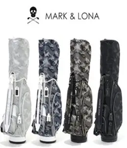 MARK&LONA 마크앤로나 골프 게이지 카모 CL 캐디백 4컬러 MLS-1C-SC02, 블랙 / ONE SIZE