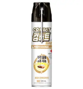 컴배트 프로페셔널 맥스 바퀴용 에어졸, 500ml, 1개