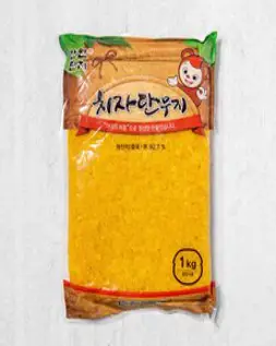 반찬단지 치자단무지 알밥용, 1kg, 1개