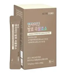 뉴트리코어 엔자이딘 발효 곡물효소 4g x 30포, 1박스, 1.곡물효소