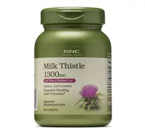 GNC 밀크씨슬 1300mg, 60정, 1개
