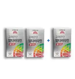 고려은단 멀티비타민 올인원 1560mg x 60정 2+1개 (6개월분)