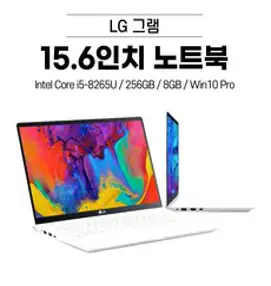 LG그램 15.6인치 (i5-8265U 256GB 8GB Win10 Pro) 8세대 15ZB990, 15ZB990-GP50ML, WIN10 Pro, 16GB, 512GB, 코어i5, 화이트