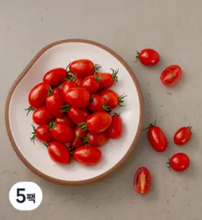한반도 대추방울토마토, 1kg, 5팩