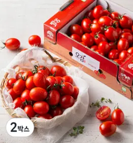 충남세도 GAP 인증 대추방울토마토, 1kg, 2박스