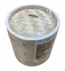 광성기물 3단 대나무찜기, 18cm, 1개