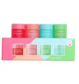 라네즈 Laneige 립 슬리핑 마스크 Lip sleeping mask 4종 세트 8g x 4 총 32g (베리 자몽 민트 라임), 라네즈립마스크4종세트, 1세트