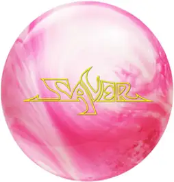 레인마스터 로드필드 SAVER 볼링볼, PINK + WHITE