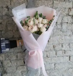 맨스필드장미 꽃다발, 선택안함, 택배배송