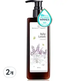 보타니컬테라피 베이비 로션, 200ml, 2개