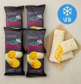 남향또띠아 고구마치즈 브리또 (냉동), 500g, 1개