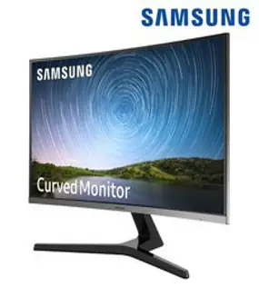 삼성전자 68.5 cm Full-HD 커브드 모니터, LC27F390FHKXKR