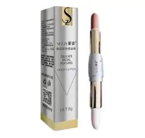 fizz 하이라이터 Shezi 양면 얼굴 하이라이트 매력적인 오일 컨트롤 컨실러 펜슬 페이셜 교정기 수리 스틱 펜 화장품, [01] Shezi-8g, 01 Shezi-8g, 한개옵션1