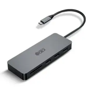 씽크웨이 CORE D34덱스 7포트 HDMI 멀티포트 허브 CORE D34 DEX, 그레이