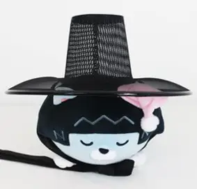 엣헴 엣헴 양반갓 전통갓 인테리어소품