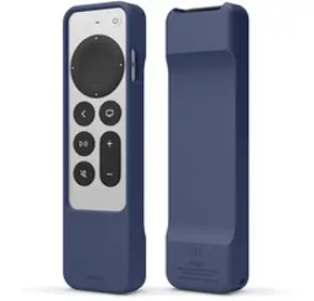 엘라고 R1 2021 애플티비4K 리모컨 케이스 실리콘, 진인디고