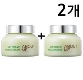 어바웃미 스킨 톤업 마사지 크림 150ml, 2개