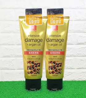 엘라스틴 인텐시브 데미지케어 모로칸 아르간 오일 집중영양 트리트먼트, 300ml, 2개