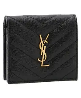 생로랑 [SAINTLAURENT] 모노그램 반지갑 668290 BOWA1 1000