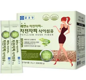 종근당 차전자피 식이섬유 30개입, 180g, 1개