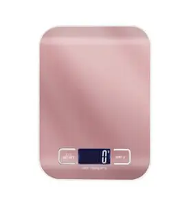 ELSECHO 일렉트로닉 키친 스케일 10kg 스텐 디지털 주방저울, 로즈골드