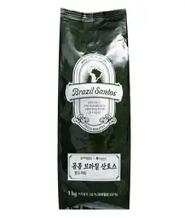 곰곰 브라질 산토스, 홀빈, 1kg, 1개