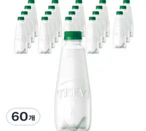 트레비 ECO 복숭아 탄산수, 350ml, 60개