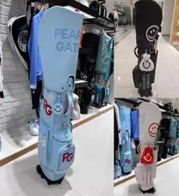 더블젯 파리게이츠 스마일 PG 여성 캐디백 1개, 스카이블루