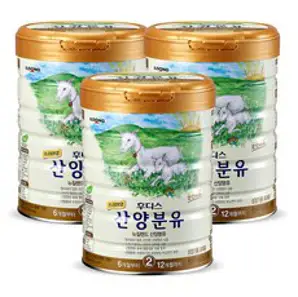 일동후디스 프리미엄 산양분유 2단계, 800g, 3개