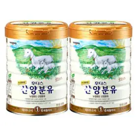 일동후디스 프리미엄 산양분유 1단계, 800g, 2개