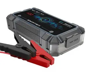 크라우드 JS-24 점프스타터 24V 파워뱅크 자동차방전 긴급시동 32000mAh 배터리, 1개
