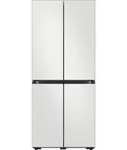 삼성전자 비스포크 4도어 냉장고 메탈 875L 방문설치, 코타 화이트(상단), 코타 화이트(하단), RF85C90F101