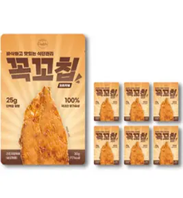 단슐랭 꼭꼬칩 오리지널, 30g, 7개