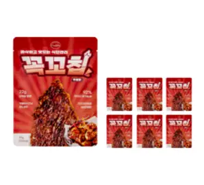 단슐랭 꼭꼬칩 핫불닭, 7개, 30g