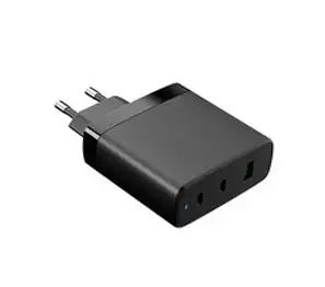 만듦 100W GaN 3포트 고속 멀티 충전기, 블랙, 1개