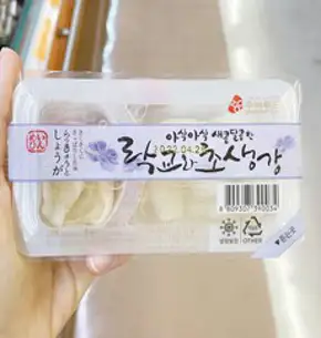 [홈플러스]주비푸드_락교와 초생강 60g x 5개, 종이박스포장
