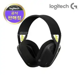 로지텍 LIGHTSPEED 무선 게이밍 헤드셋, G435, 블랙