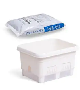 세경팜 고기쌈 텃밭세트(상추 깻잎) 키우기, 화이트화분(상추,깻잎)