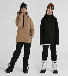 FREELY 하프앤원 아노락 자켓 스키&스노우보드복 남여공용