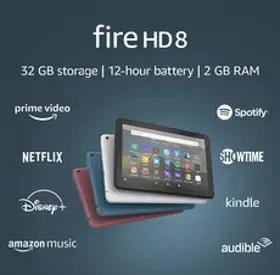 Amazon 아마존 파이어 HD 8 인치 태블릿 32GB 2020년 10세대, 파이어 HD 32기가 플럼