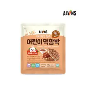 엘빈즈 우리떡이 쏙쏙 어린이 떡함박, 2팩, 떡함박스테이크, 240g