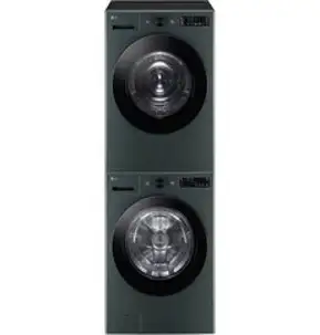 LG전자 트롬 오브제컬렉션 드럼세탁기 + 건조기 세트 21kg + 19kg KFG21GN-9GN 방문설치, 네이처 그린