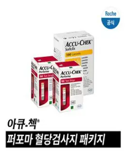 퍼포마 검사지 패키지 (검사지 100매+채혈침 100T), 단품