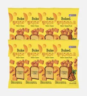 헤이루 황치즈 러스크 100g 12개입 신상스낵 편의점과자 치즈과자, 12개