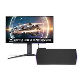 [세트패키지] LG전자 울트라기어 27GR95QE + UGP90HB 게이밍패드 (27GR95QE+UGP90HB), 무료 택배 배송