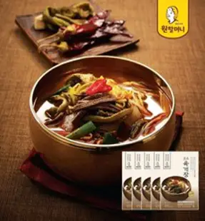 [원할머니] 명품육개장 600g 5팩, 5개