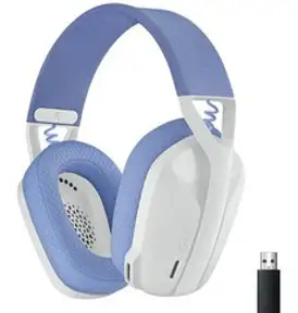 로지텍 LIGHTSPEED 무선 게이밍 헤드셋, 화이트, G435